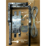 Invisible line cloth hanger